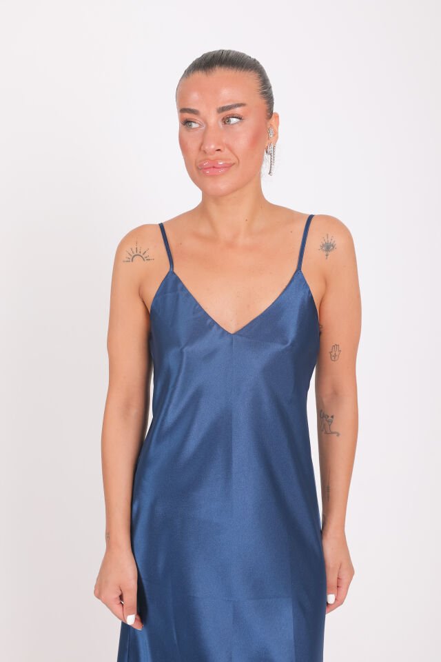 SATENELLA NAVY BLUE