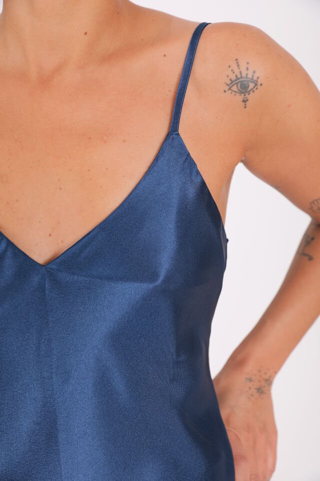 SATENELLA NAVY BLUE