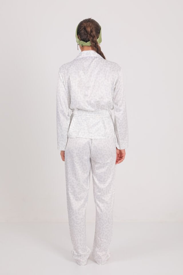 Elegance Kruvaze Saten Takım